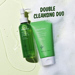 innisfree Green Tea Hydrating Cleansing Foam Creamy Face Cleanser