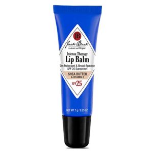 jack black, intense therapy lip balm spf 25, 0.25 ounce (pack of 1)