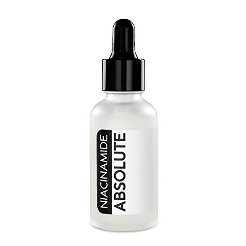 Niacinamide Absolute - 12% Niacinamide 1% Zinc PCA & Hyaluronic Acid 1oz, Vitamin B3 serum to Minimize Pores, Balance Oil Production, Wrinkles, Fine Lines, Facial Serum