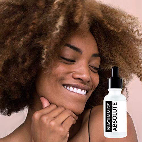 Niacinamide Absolute - 12% Niacinamide 1% Zinc PCA & Hyaluronic Acid 1oz, Vitamin B3 serum to Minimize Pores, Balance Oil Production, Wrinkles, Fine Lines, Facial Serum