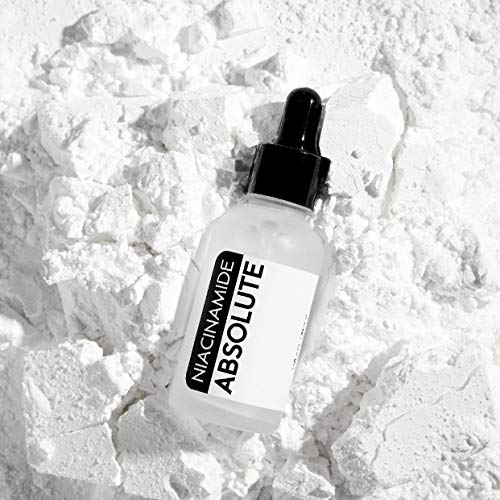 Niacinamide Absolute - 12% Niacinamide 1% Zinc PCA & Hyaluronic Acid 1oz, Vitamin B3 serum to Minimize Pores, Balance Oil Production, Wrinkles, Fine Lines, Facial Serum