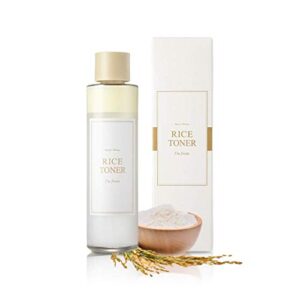 [i’m from] rice toner, 5.07 fl oz | 77.78% rice extract from korea, glow essence with niacinamide, hydrating for dry skin, vegan, alcohol free, fragrance free, peta approved, k beauty toner
