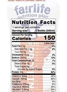 Fairlife Protein Shakes Variety Pack | Nutrition Plan | High Protein | Sampler | Chocolate, Vanilla, Strawberry, and Salted Caramel Shake Flavor Variety | 8 Pack - 11.5 oz Each Bottle | Niro Assortment