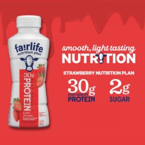 Fairlife Nutrition Plan Protein Shake | Chocolate and Strawberry Flavors 10pack Assortment