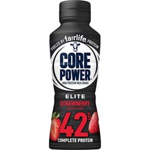 Core Power Elite High Protein Shake (42g), 3 Flavor Variety, Ready To Drink for Workout Recovery, 14 Fl Oz Bottles (Pack of 12)