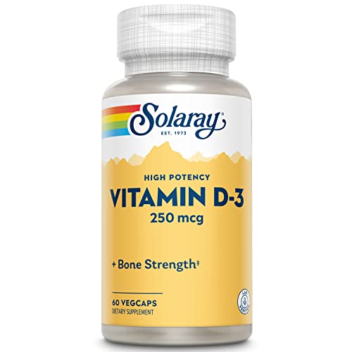 SOLARAY D3 10,000 LU VCapsules | 60 Count