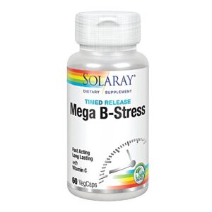 solaray twostage mega-b-stress, 60 ct