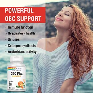 SOLARAY QBC Plex Chewables | Quercetin & Bromelain Plus Vitamin C | Immune & Respiratory Health Support | 90ct, 30 Serv.