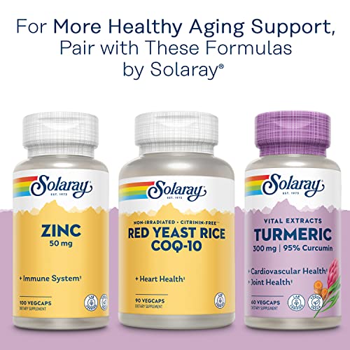 SOLARAY Saw Palmetto Extract, Healthy Prostate & Urinary Tract Support, Lab Verified (120 Softgels)