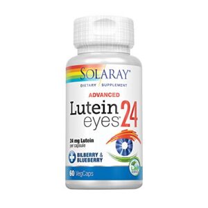 solaray – lutein eyes advanced, 24 mg, 60 capsules