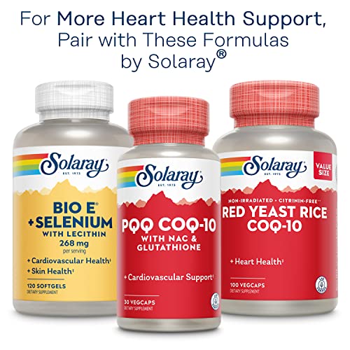 Solaray Potassium 99 mg, Fluid and Electrolyte Balance Formula, Potassium Supplement for Muscle, Nerve, Cellular and Heart Health Support, 60-Day Money Back Guarantee, 200 Servings, 200 VegCaps