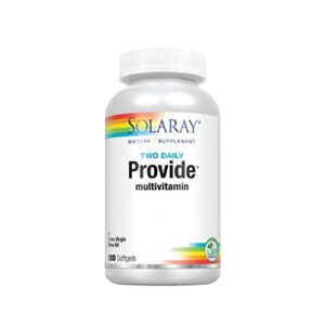 solaray provide multivitamin | two daily | 180 ct