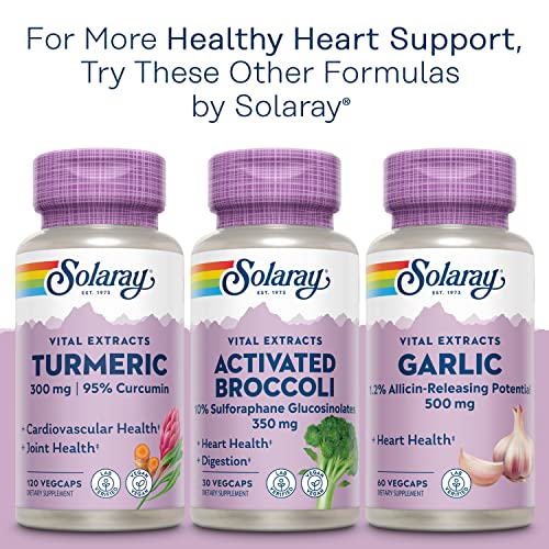 SOLARAY Red Yeast Rice, Healthy Heart & Cardiovascular Support, Non-Irradiated & Citrinin-Free, 60 Day Money-Back Guarantee, 90 Servings, 90 VegCaps