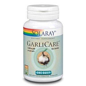 solaray garlicare, tablet (btl-plastic) 12000mcg | 60ct