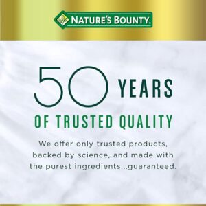 Nature's Bounty Vitamin C Caplets, 1000 mg Supplement, 300 Count