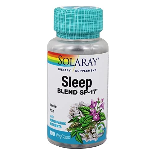 SOLARAY Sleep Blend SP-17, 100 VegCaps