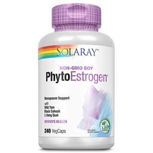 solaray phytoestrogen supplement, 240 count