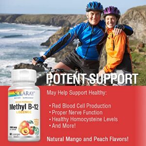 Solaray, B-12 Methyl Lozenge, 60 Count