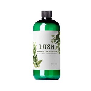 lush houseplant fertilizer | 500ml concentrated liquid fertilizer | makes over 50 gallons | made in the usa (500ml/16.9oz)