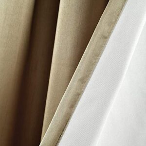 Lush Decor Terra Window Curtain Panel Pair, 84" L x 54" W, Beige & Ivory