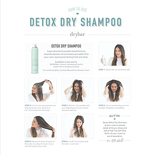 Drybar Detox Dry Sshampoo Lush Scent, Lush Scent, 3.5 oz.