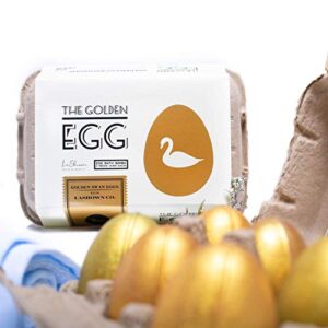 LaShown Easter Golden Egg Bath Bombs - XXL Golden Egg Bath Bomb Gift Set - Fun Educational Fizzy Set - Easter Day Gifts for Girls and Boys