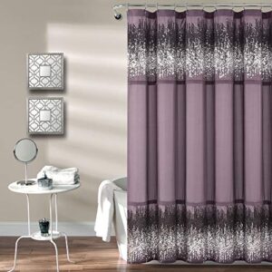 lush decor shimmer sequins shower curtain 72″ x 70″