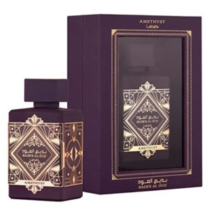 Lattafa Perfumes Bade'e Al Oud for Glory EDP - Eau de Parfum 100ml (3.4 oz) | Agarwood, Patchouli, Blend of Spicy Pepper & Classic | Turkish / Bulgarian Rose, & Jasmine | Vanilla, Amber, & Oud