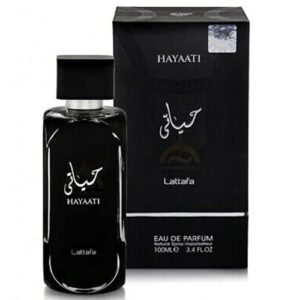 lattafa perfumes premium collection hayaati for men,hayaati gold elixir for women & hayaati makeky edp-100ml/3.4oz| musk & woody notes. (hayaati men)