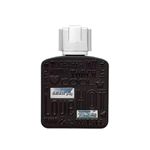 Ramz Lattafa Silver for Men EDP - Eau De Parfum 100ML (3.4oz) | Warm & Bold | Elegant Blend with Heliotrope, Guaiac Wood, Star Anise, and Tonka Beans | Everyday Essential | by Lattafa