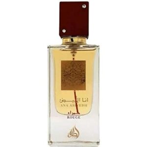 Lattafa Perfumes Ana Abiyedh Rouge Unisex EDP - Eau De Parfum 60ml(2 oz) I Saffron, Bitter Almonds Scents I