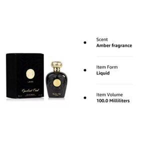 Lattafa Opulent Oud for Unisex Eau de Parfum Spray, 3.4 Ounce