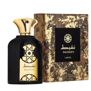 lattafa perfumes nasheet edp – eau de parfum 100ml(3.4 oz) unisex | guaiac wood, nutmeg, sandalwood