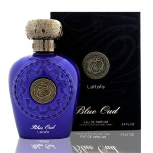 lattafa perfumes opulent oud edp-100ml/3.4oz| sweet-spicy,woody, leather, floral,musk,amber and patchouli (blue oud)
