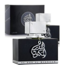 Al Dur Al Maknoon Silver 100 ml EDP by Lattafa Perfumes Spray Fruity Smoky