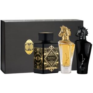 maahir, maahir black & bade’e al oud for glory – edp 100ml(3.4 oz) with magnetic gift box perfect for gifting i bold and rich oud fragrance i sandalwood, musk and vanilla notes i saffron, lavender, & nutmeg i signature arabian perfumery i by lattafa perfu