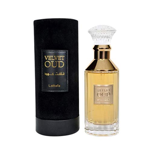 Velvet Oud - Eau De Parfum Spray (100 ml (with - 3.4Fl oz) by Lattafa