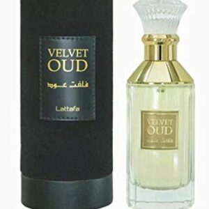 Velvet Oud - Eau De Parfum Spray (100 ml (with - 3.4Fl oz) by Lattafa