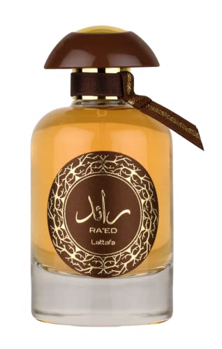 Lattafa Perfumes Ra'ed Oud for Unisex Eau de Parfum Spray, 3.4 Ounce