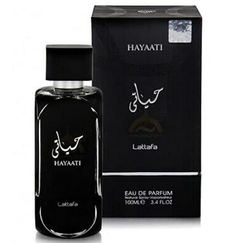 Lattafa Perfumes Premium Collection Hayaati For Men,Hayaati Gold Elixir For Women & Hayaati Makeky EDP-100ML/3.4Oz| Musk & Woody Notes. (xtravaluepack)