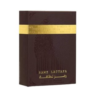 Lattafa Perfumes Ramz Lattafa Gold for EDP - Eau De Parfum 100ML (3.4oz) | Creamy and Deep | Elegant Blend with Pineapple,Guaiac Wood,Apple,Patchouli,and Vanilla | Everyday Essential | by Lattafa