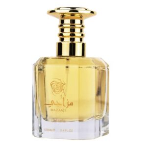 Lattafa Perfumes Mazaaji for Women EDP - 100ML (3.4 oz) I Bright, shimmering white floral fragrance I Soft, feminine fragrance with white musk and floral notes I Suitable for Everyday Wear I