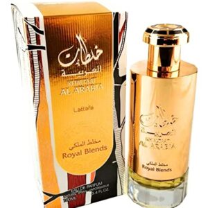 Lattafa Prestige Khaltat Al Arabia for Unisex Eau de Parfum Spray, 3.4 Ounce