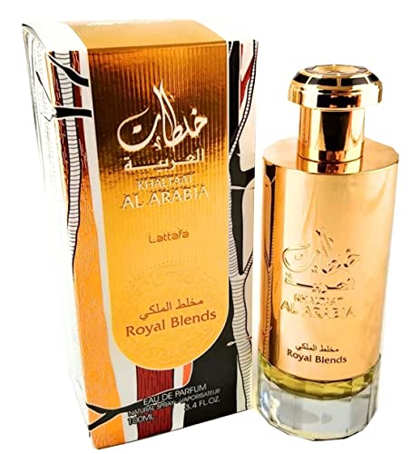 Lattafa Prestige Khaltat Al Arabia for Unisex Eau de Parfum Spray, 3.4 Ounce