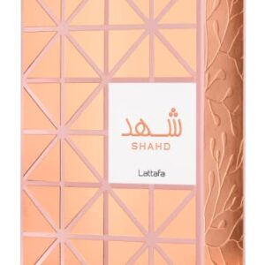 Lattafa Shahd for Unisex Eau de Parfum Spray, 3.4 Ounce