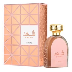 Lattafa Shahd for Unisex Eau de Parfum Spray, 3.4 Ounce