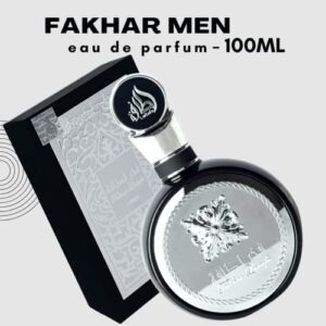 Fakhar Men EDP - Eau de Parfum 100ML (3.4 oz) | Oriental Alchemy | Intense notes of Lily, Jasmine, White Flowers, Honeysuckle, Fruity Notes, Vanilla & White Musk | by Lattafa Perfumes