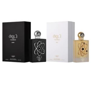 Tharwah Gold & Silver EDP - Eau De Parfum Unisex 100ml(3.4 oz) | Mint, Bergamot Clary Sage, Lavender Cedarwood, Musk, Vetiver, Jasmine | by Lattafa Perfumes