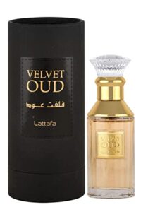 velvet oud unisex edp – eau de parfum 30ml(1.1 oz) | oriental alchemy | velvety perfume with incense, noble oud, golden amber & sensual musk | energizing oud, classy & elegant | warm, oriental perfume with a linear fragrance line, suitable for any occasio