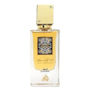 Ana Abiyedh EDP - 60ml unisex I Oriental with a Classic Combination of Oudh, Roses & Vanilla I Energizing Oud Fragrance I Vanilla, Jasmine, White Musk, Ambergris & Saffron I by Lattafa Perfumes (Ana Abiyedh Leather)